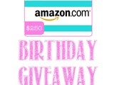 $250 Amazon Cash Giveaway