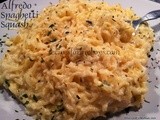 Alfredo Spaghetti Squash