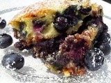 Blueberry Coffee Cake with Cinnamon Pecan Streusel