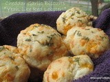 Cheddar Garlic Biscuits