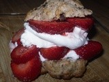 Dark Chocolate Chip Strawberry Shortcakes