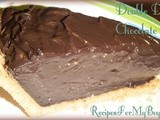 Dark, Dark Chocolate Pie