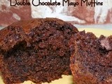 Double Chocolate Mayo Muffins