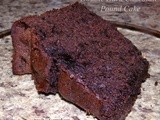 Double Dark Chocolate Pound Cake