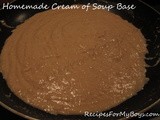 Homemade Cream of Soup Base