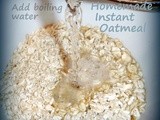 Homemade Instant Oatmeal