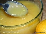 Microwave Lemon Curd