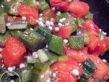 Okra and Tomatoes