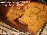 Pumpkin Ginger Bread