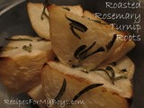Roasted Rosemary Turnip Roots