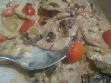 Pork fillet ala crem