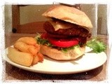 Homemade Beef, Pork and Tomato Burgers