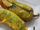 How to make stuffed mirchi pakode