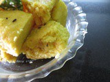 Khaman Dhokla | खमण ढोकला