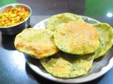 Palak puri | पालक पूरी