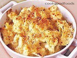 Cauliflower Cheese Recipe