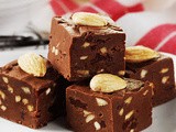 Christmas Candy Recipe, Almond Cherry Fudge