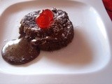 Molten lava cake