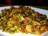 Bitter Gourd Fried , Karela Fried Recipe : Indian Veg Recipe