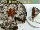 Double Rich Chocolate Fudge Layer Cake Recipe | Eid Cake Recipes | Chocolate recipes