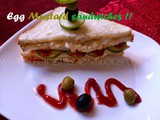 Egg Mustard Sandwiches | Lunch box recipe Ideas