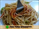 Fish Tuna Spaghetti Recipe | Pasta Dishes