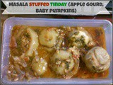 Masala bharay Tinda | Stuffed Round baby Pumpkin