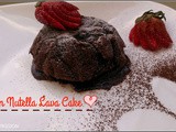 Molten Nutella Lava Cake