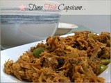 Tuna Fish Capsicum | Tuna Fish Recipe | Canned Tuna