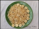 Aval nanachathu / Sweetend rice flakes