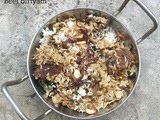 Beef dum biriyani Kerala style