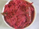 Beetroot pachadi