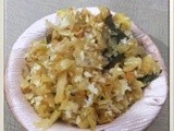 Cabbage thoran/Cabbage stir fry