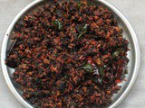 Cheera thoran / Red spinach stir fry