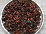 Cheera thoran / Red spinach stir fry