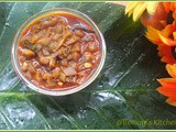 Chembin thalu curry / Taro stem curry