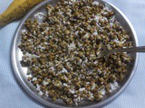 Cherupayar puzhungiyathu / Boiled green gram