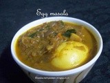 Egg masala