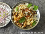 Hyderabadi chicken dum biriyani