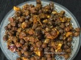 Kadala Olarthiyathu / Chickpea dry roast