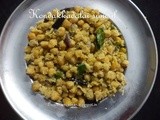 Kondakadalai sundal/Channa sundal