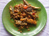 Kurumulaku mathi roast / Pepper sardine