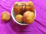 Mysore bonda/uzhunnu bonda