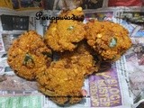 Parippuvada/Lentil fritters