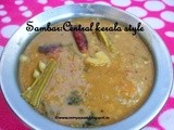 Sambar central kerala style