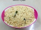 Uppumavu / Rava upma / Sooji upma / Kerala style rava upma