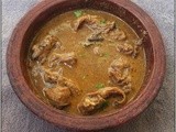 Varutharacha meen curry/Fish in roasted coconut gravy Kerala style