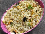 Vegetable Pulao Kerala style