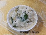 Vellarikka Kichadi/Cucumber in coconut yogurt gravy