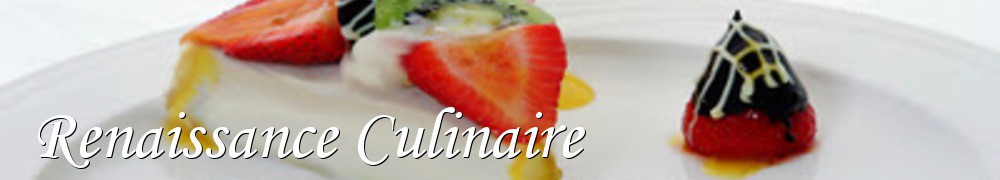 Very Good Recipes - Renaissance Culinaire